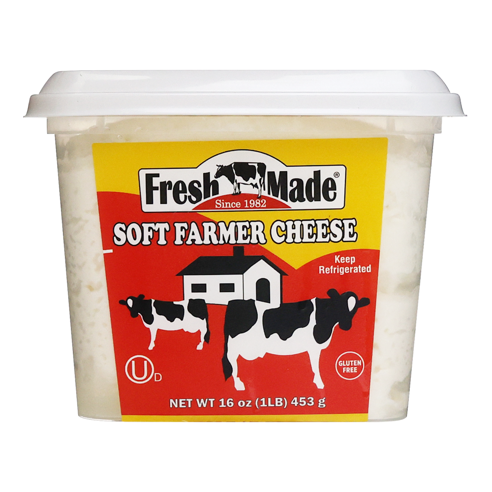 Farmer Cheese Plain – 1 lb (454gr)